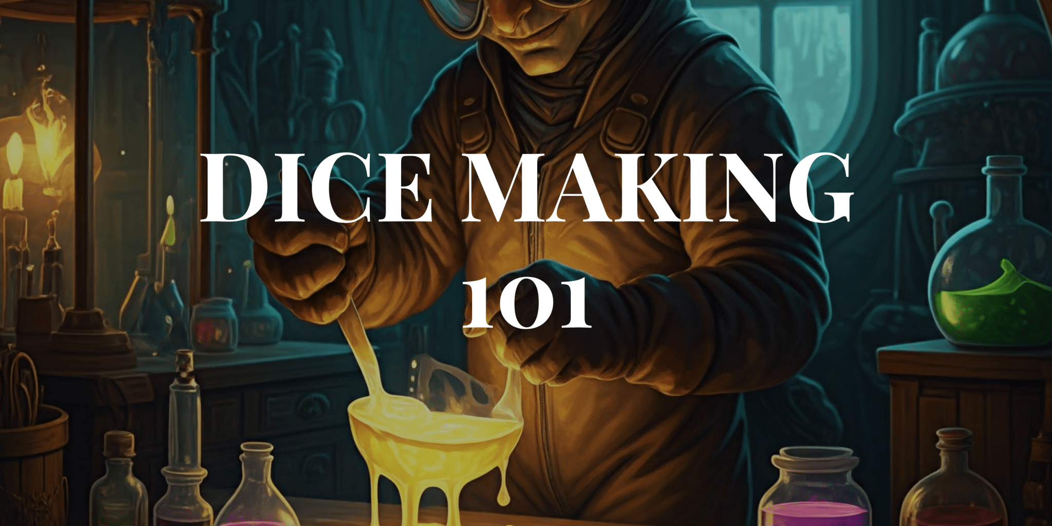 What To Buy To Get Started Making Dice - EBONWOOD