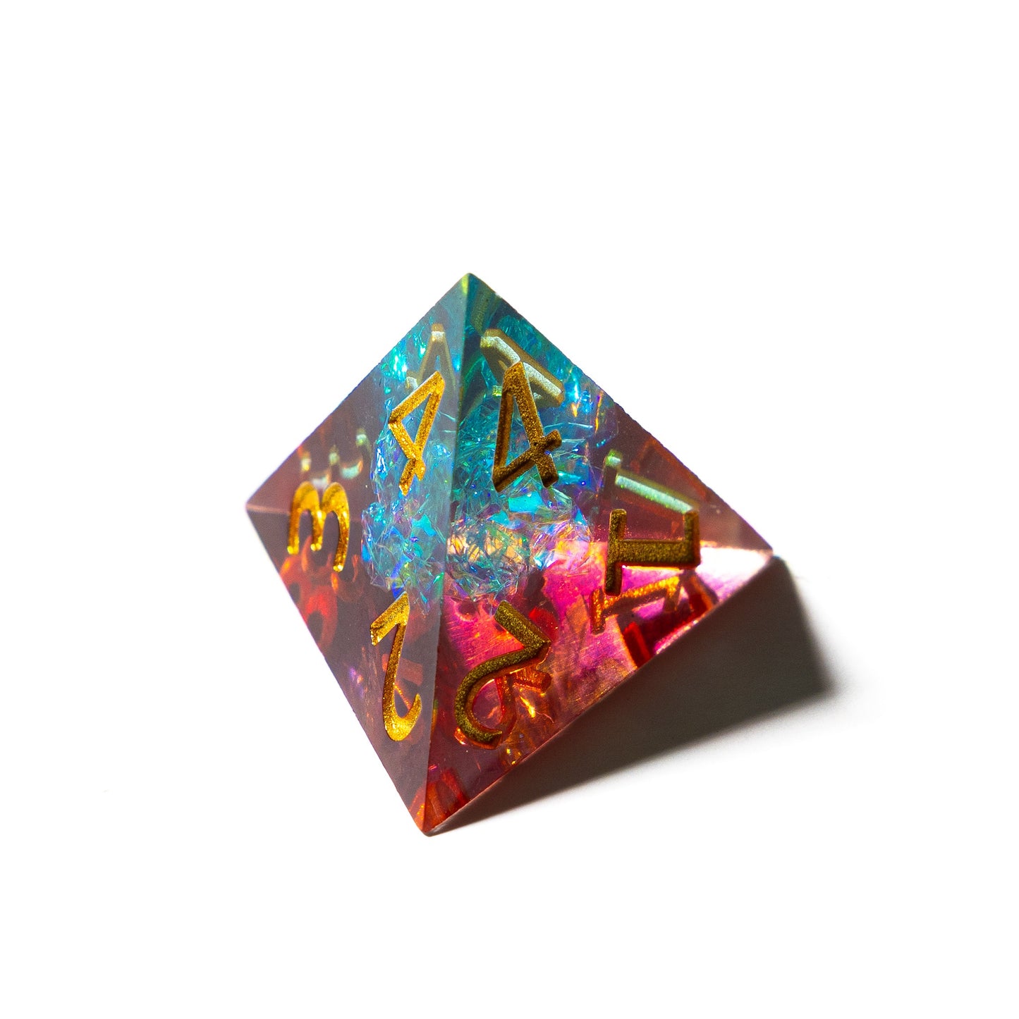 Emerald Skyfire - 7 Piece Luxury D&D Dice Set