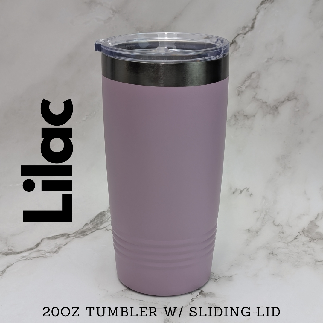 Mystic Sorcerer and Baby Dragon 20oz Pastel Tumbler – Fantasy Wizard Engraved Travel Mug