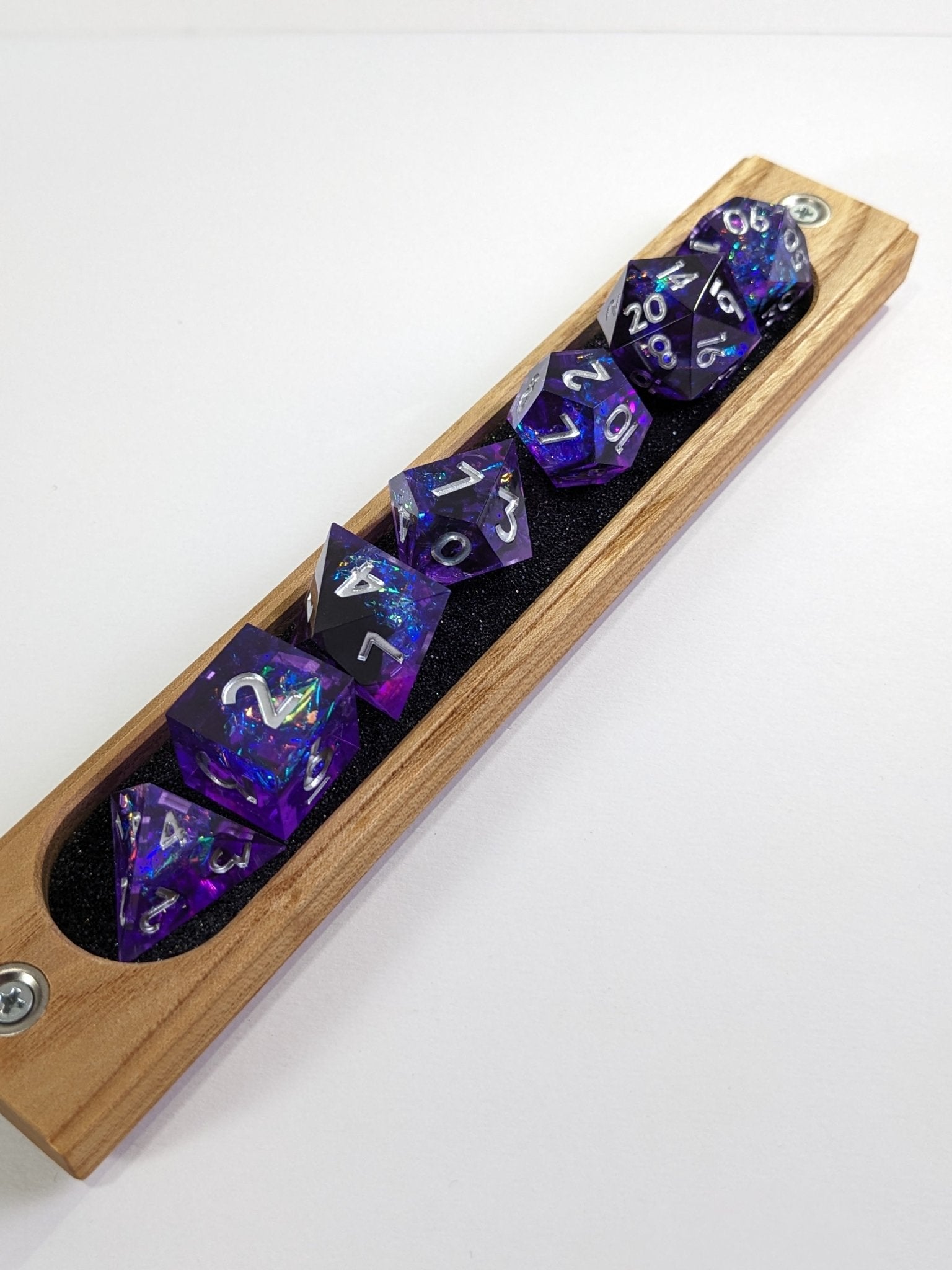 Mystic Nebula - 7 Piece Luxury D&D Dice Set
