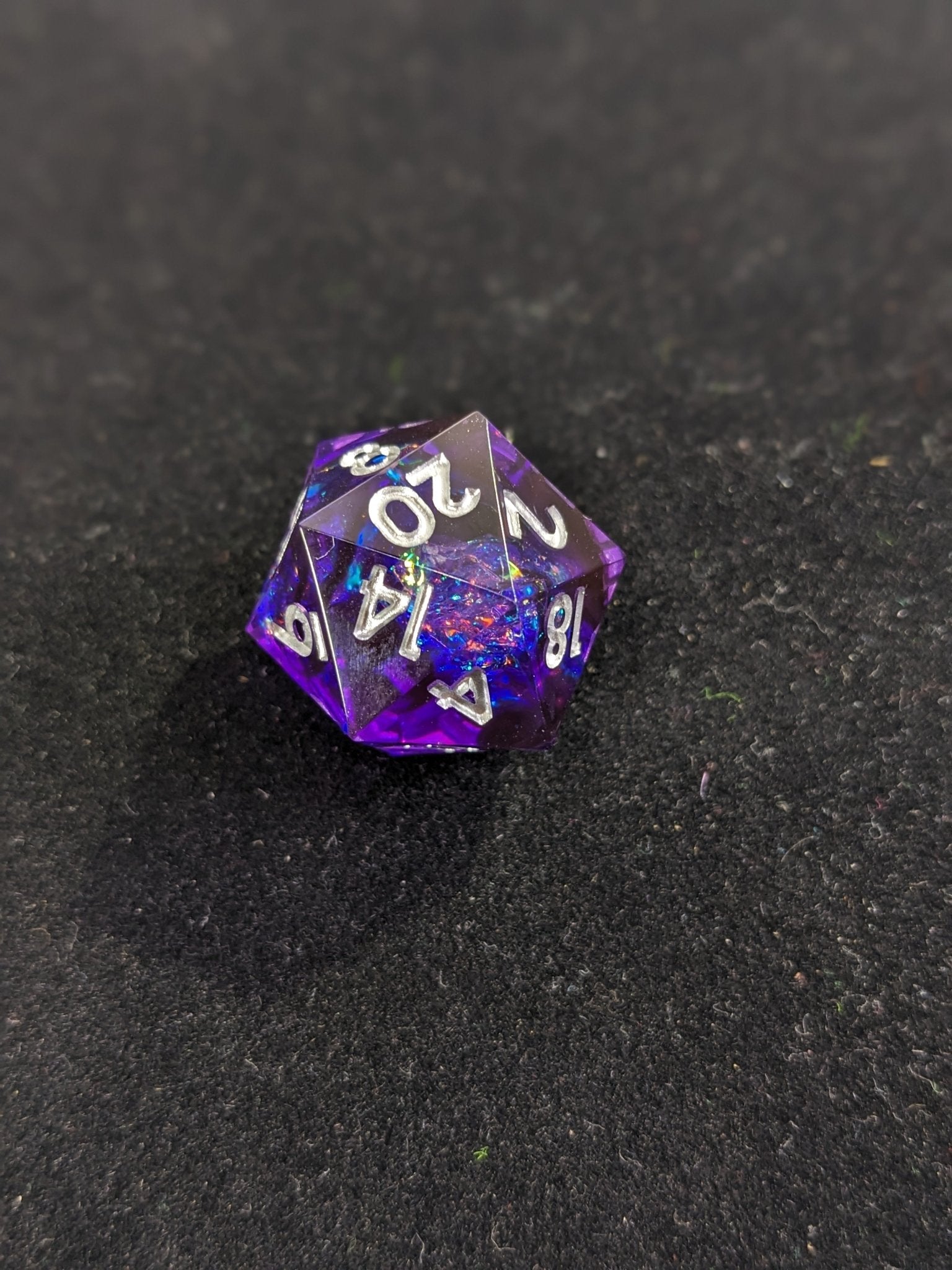Mystic Nebula - 7 Piece Luxury D&D Dice Set