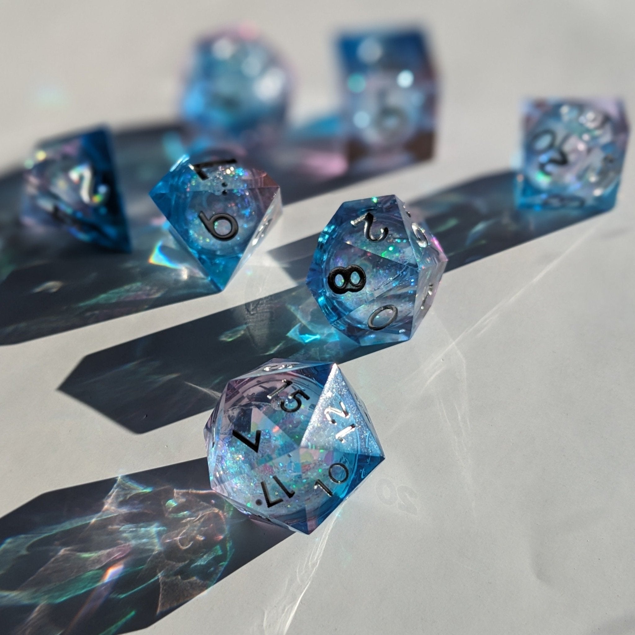 Pastel Prism - 7 Piece Luxury D&D Dice Set