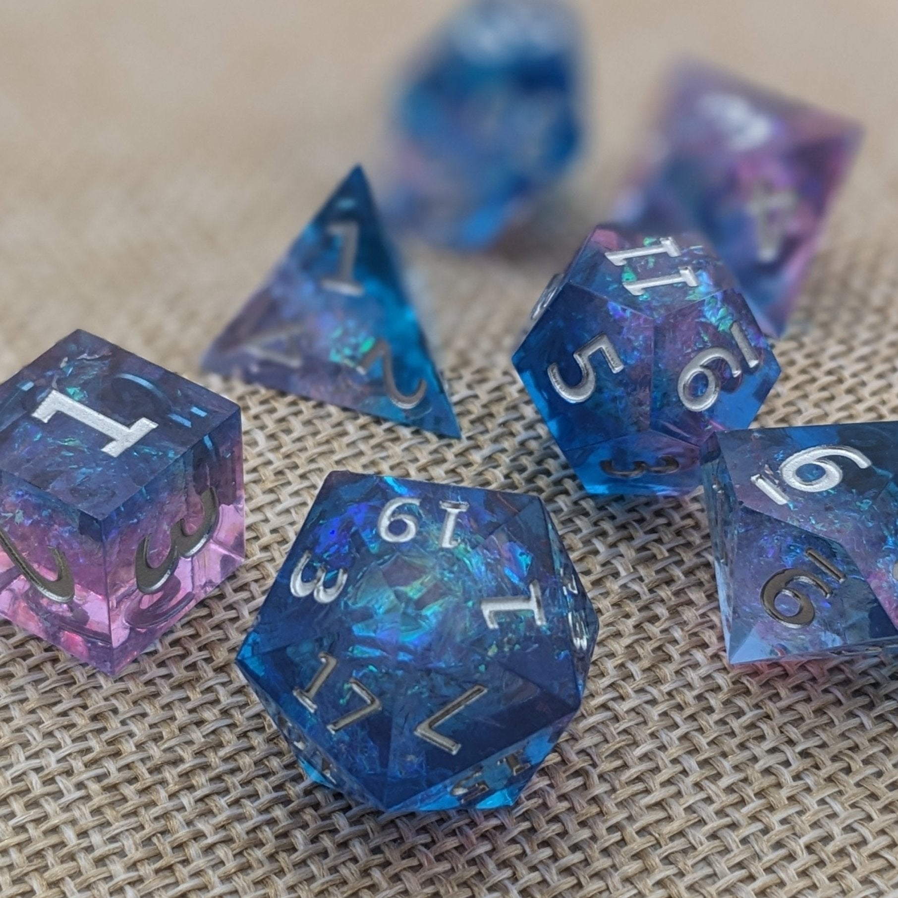 Sorcerer's Jewel 7-Piece Polyhedral Dice Set