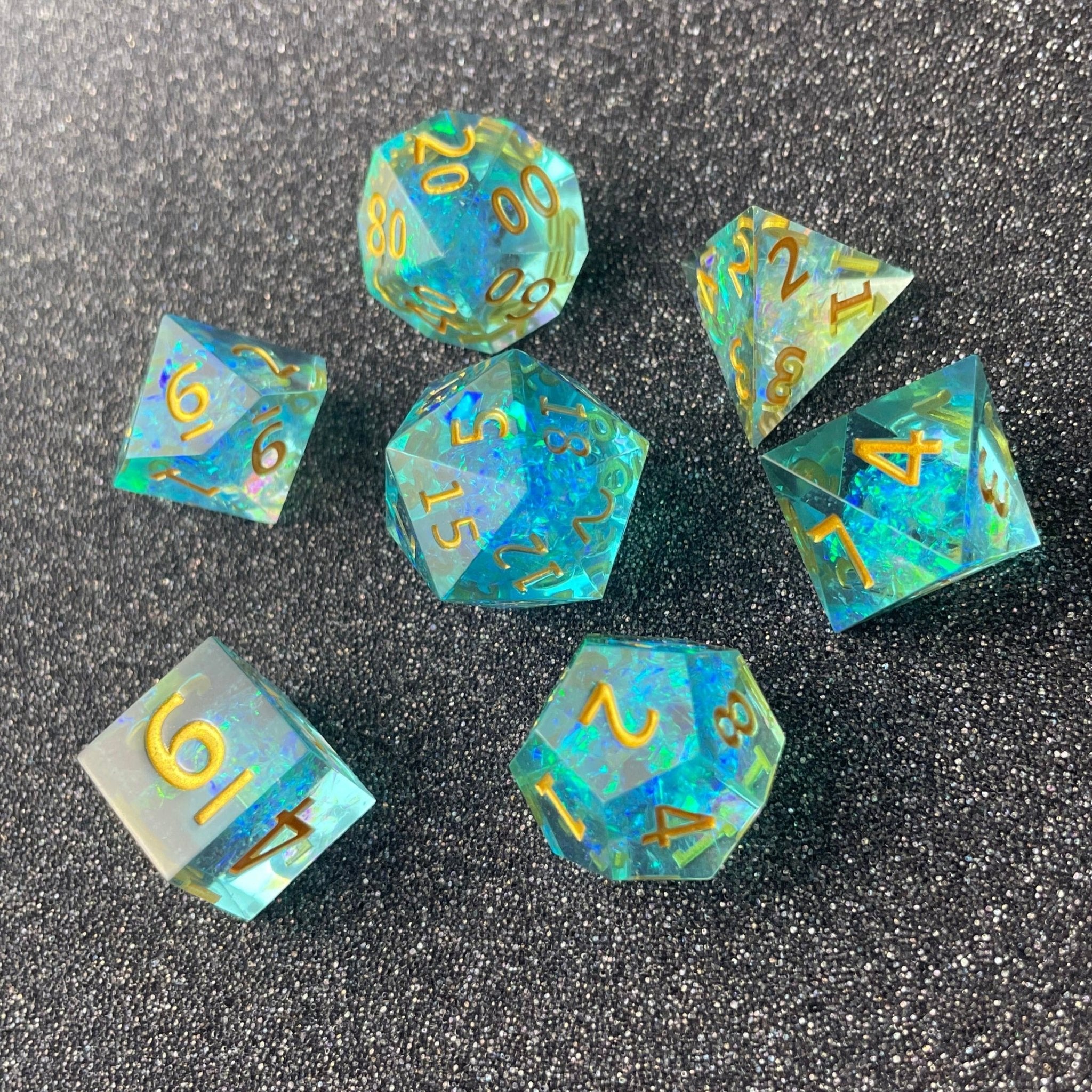 Dreamweaver - 7 Piece Luxury D&D Dice Set