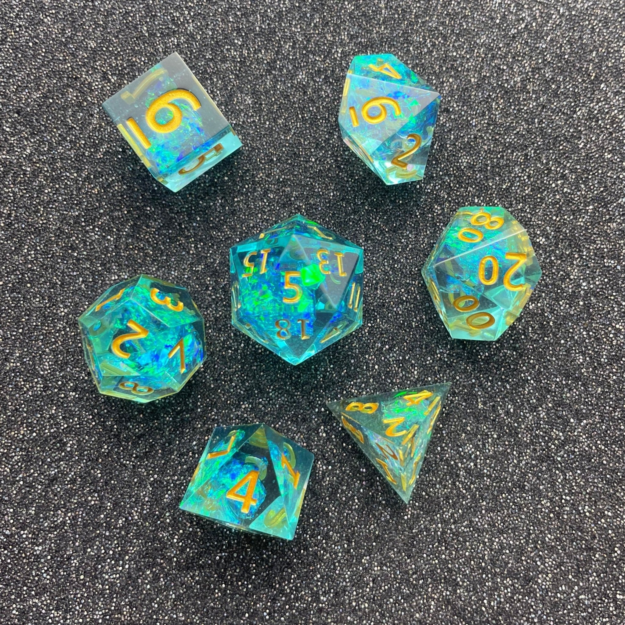 Dreamweaver - 7 Piece Luxury D&D Dice Set