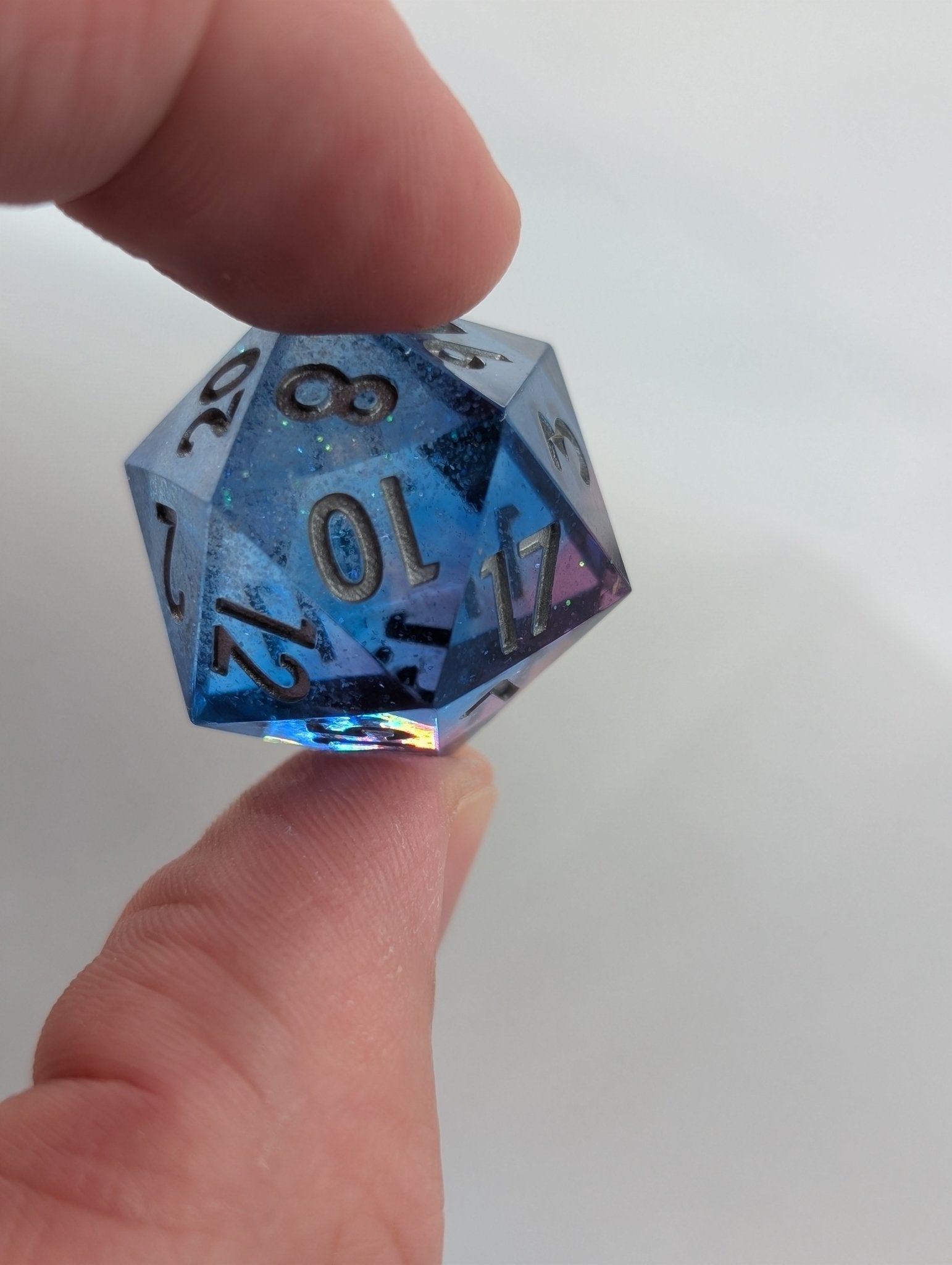 Arcane Tides - 7 Piece Polyhedral Dice Set - EBONWOOD