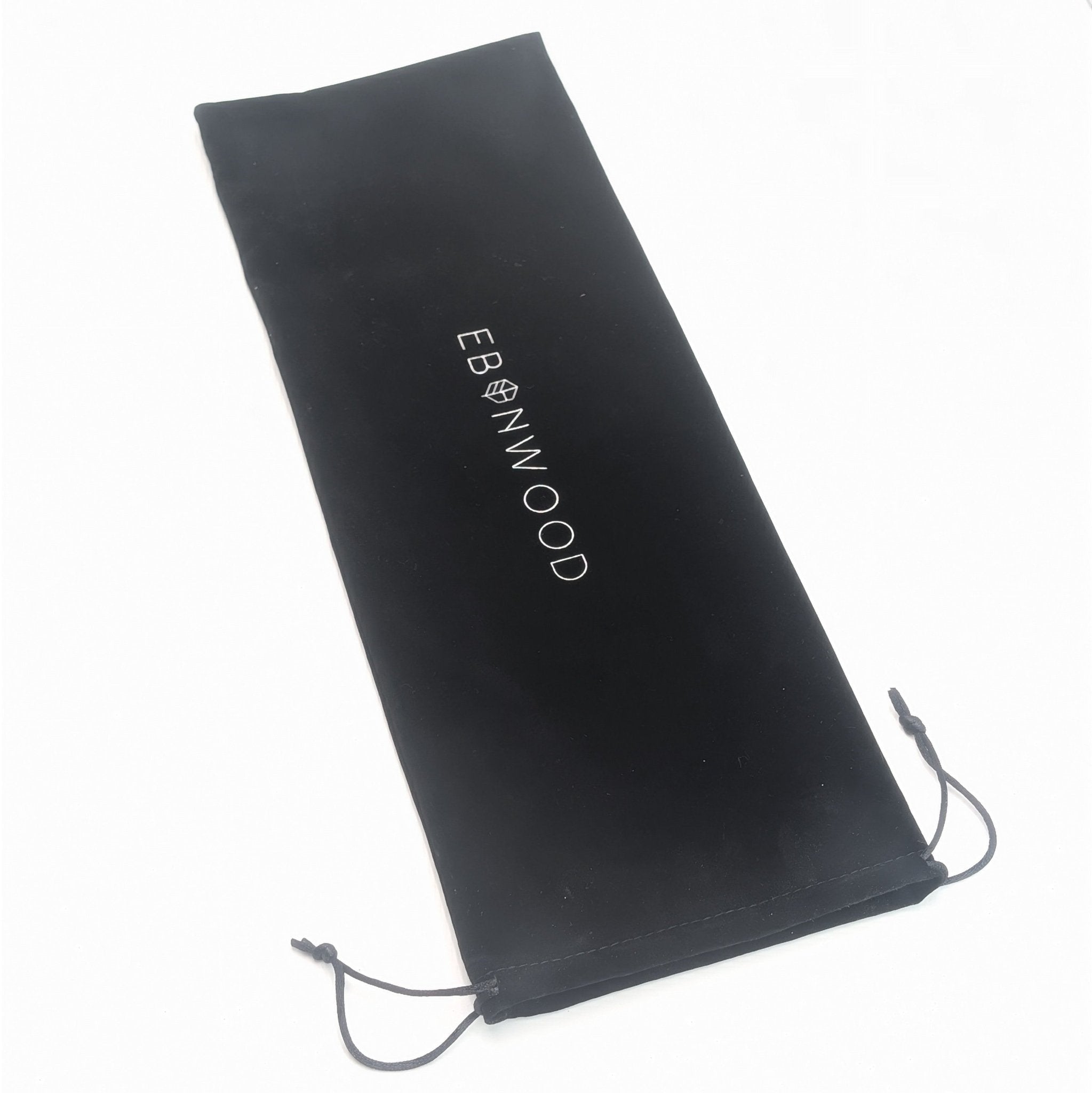 Black Velvet Cribbage Board Drawstring Bag - EBONWOOD