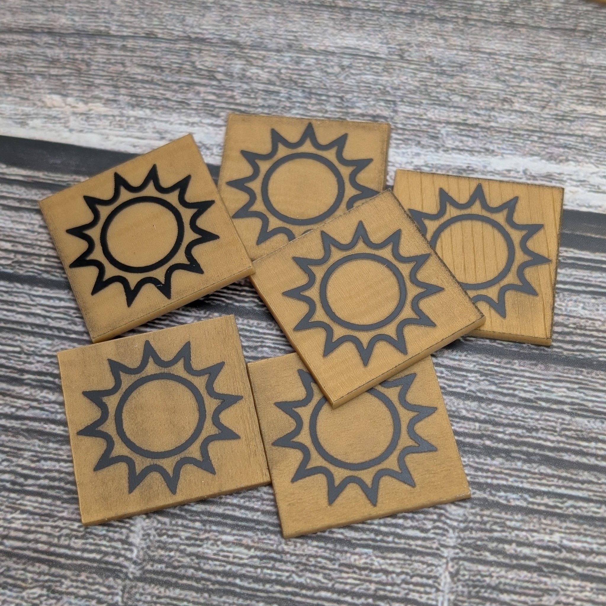 Daggerheart Hope and Fear Tokens - EBONWOOD