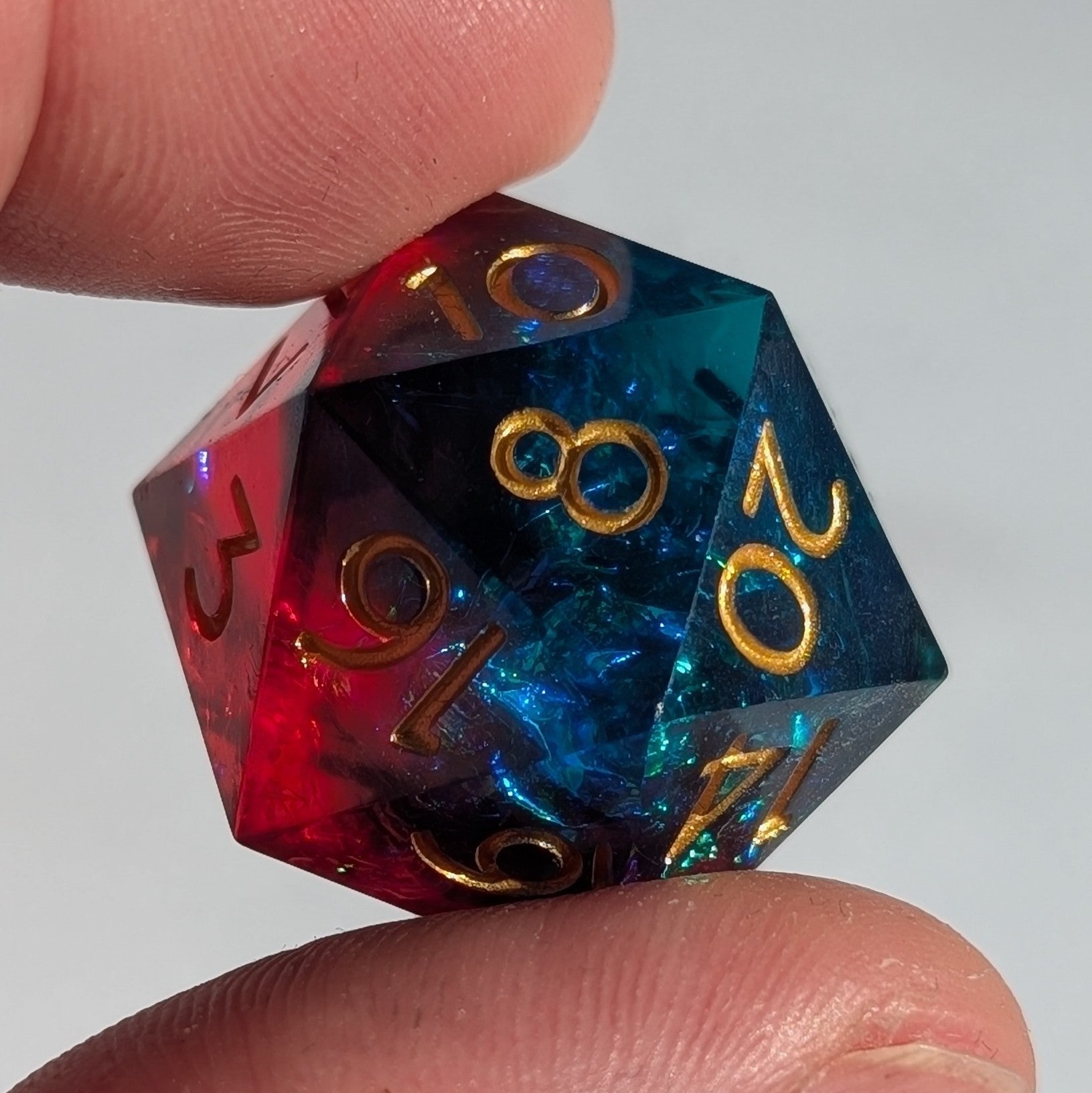 Regal Triad 7 - Piece Polyhedral Dice Set - EBONWOOD