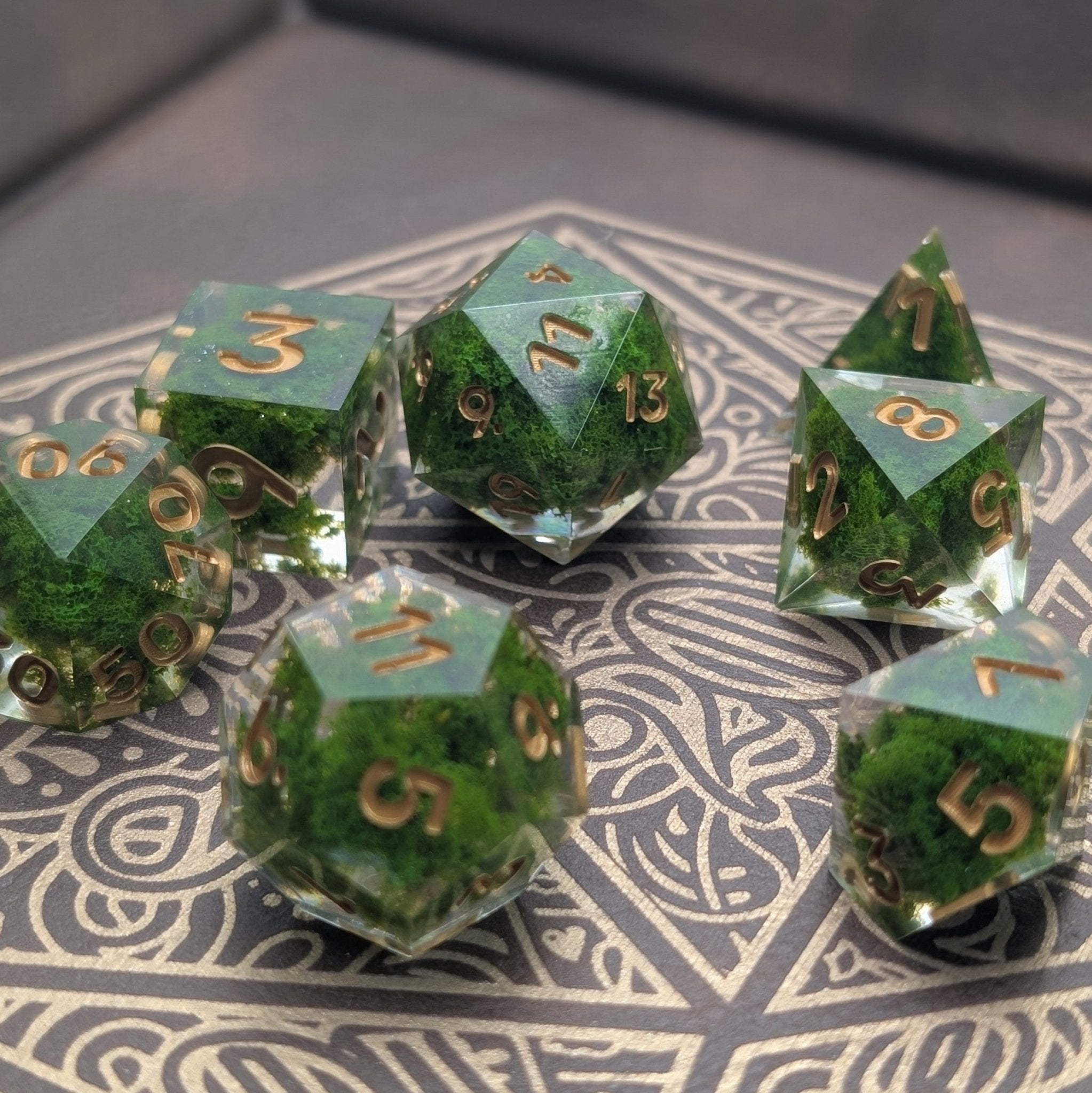 Druid’s Pact - 7pc Inspired Dice Set