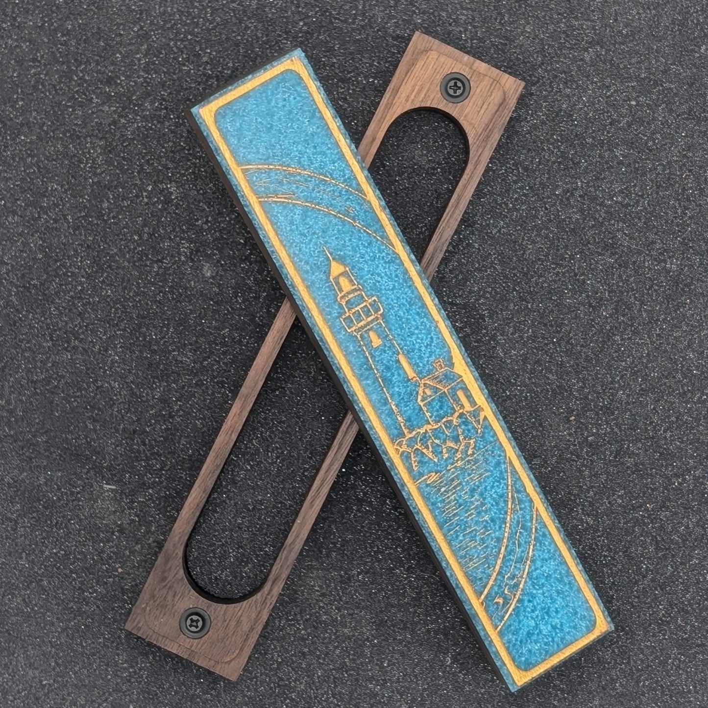 Stormcaller - Luxury Handmade Wood and Resin Dice Vault