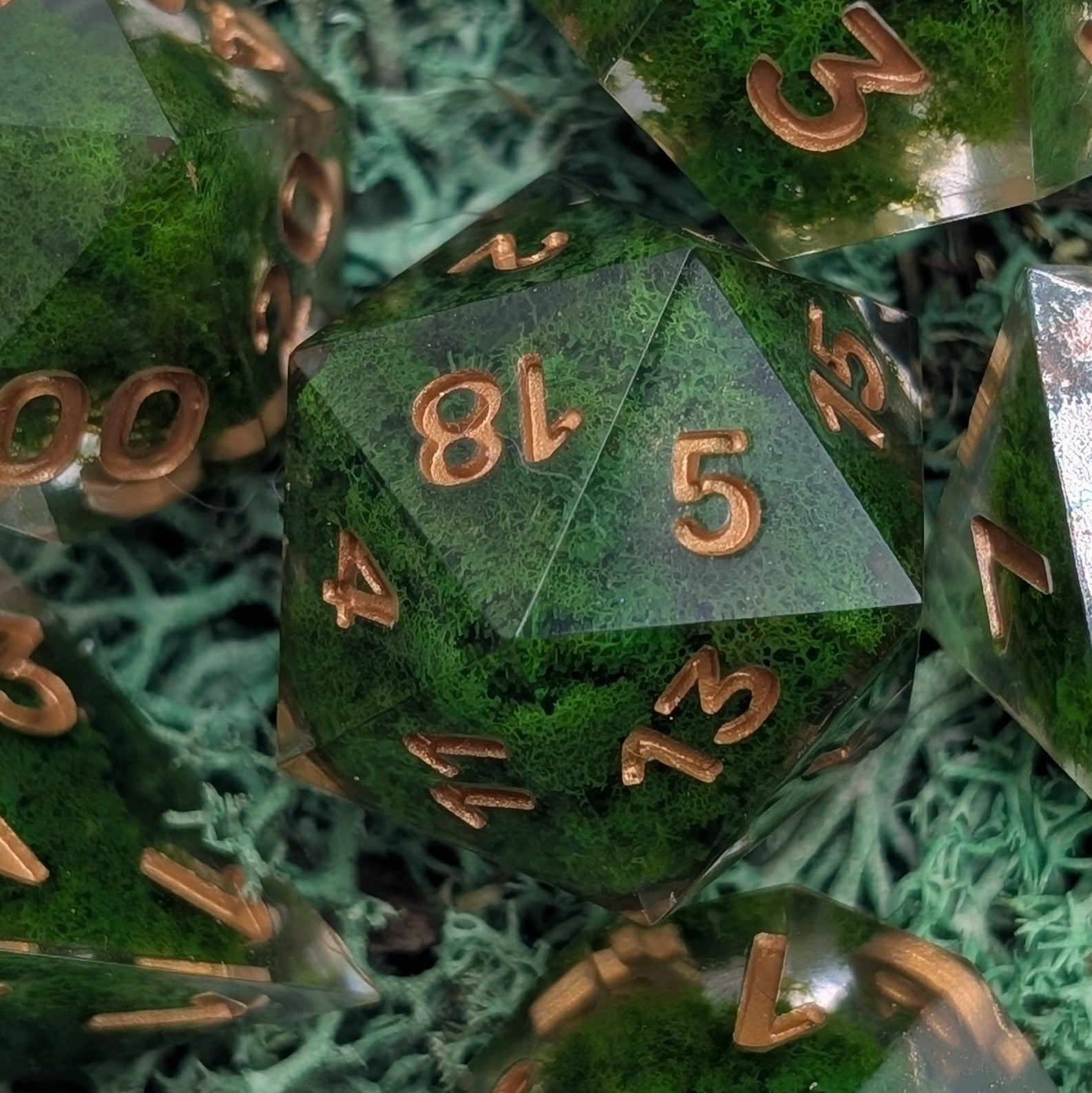 Druid’s Pact - 7pc Inspired Dice Set