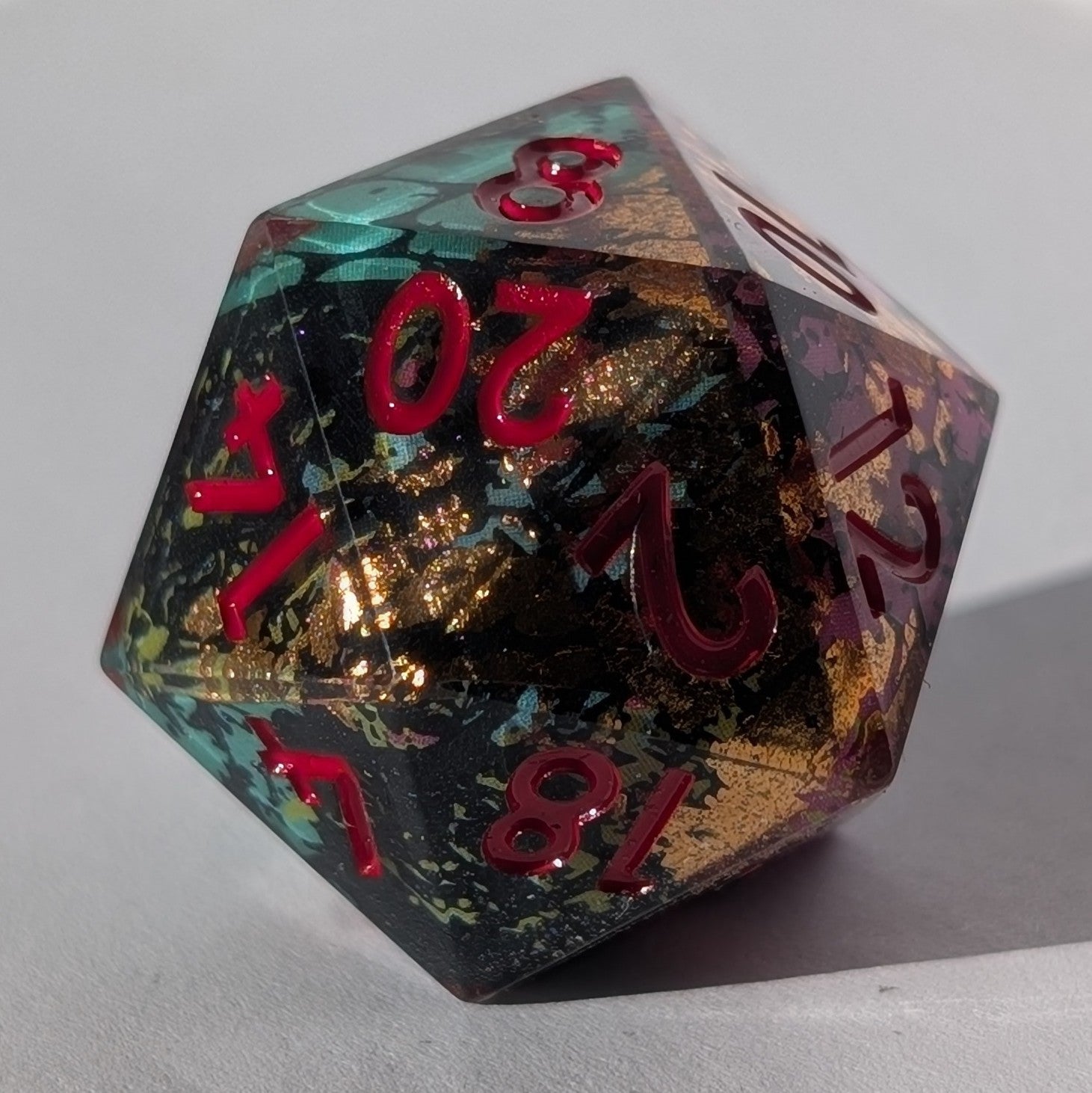 Runeburst - 7 Piece Luxury D&D Dice Set