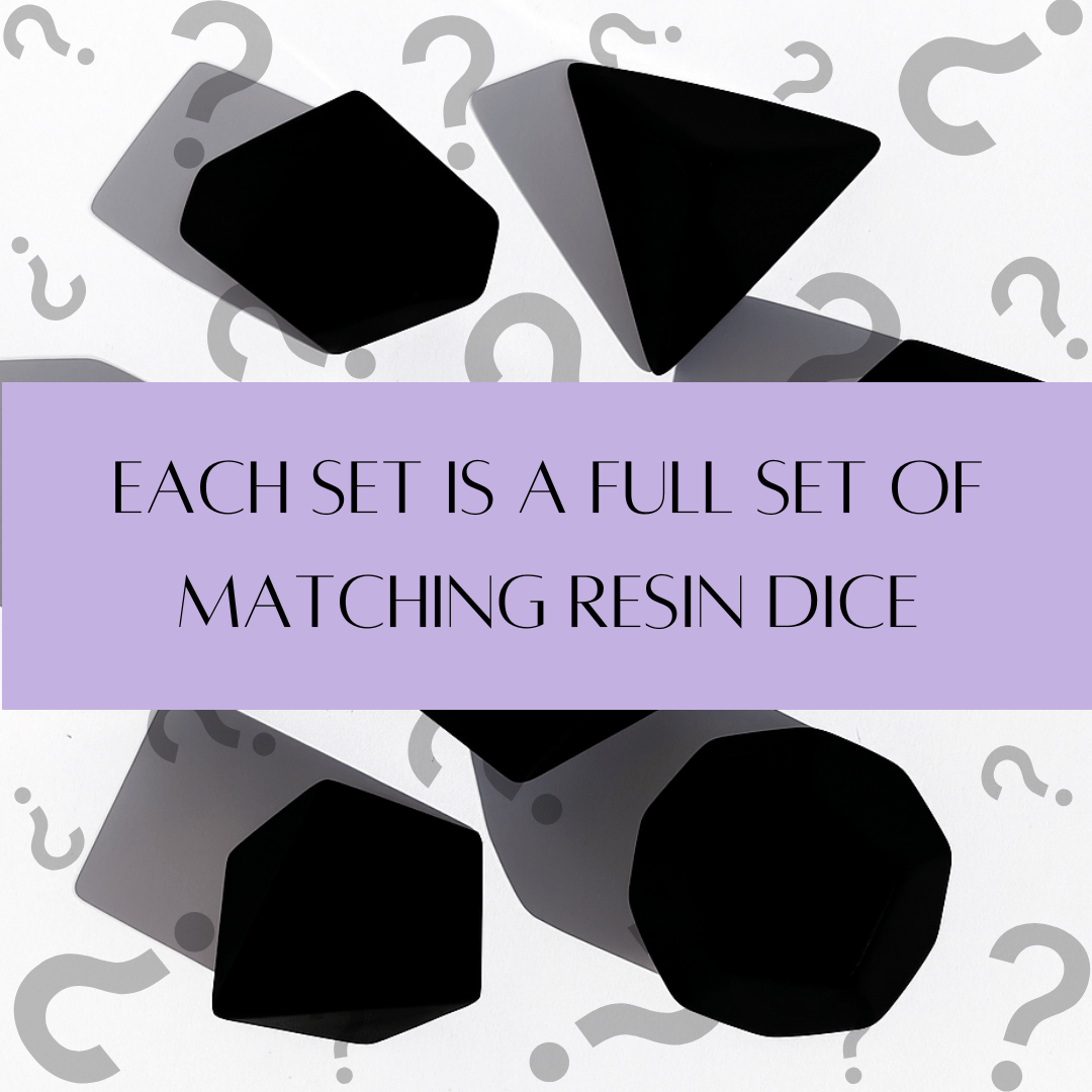 Roll the Dice - Mystery Dice Set - EBONWOOD