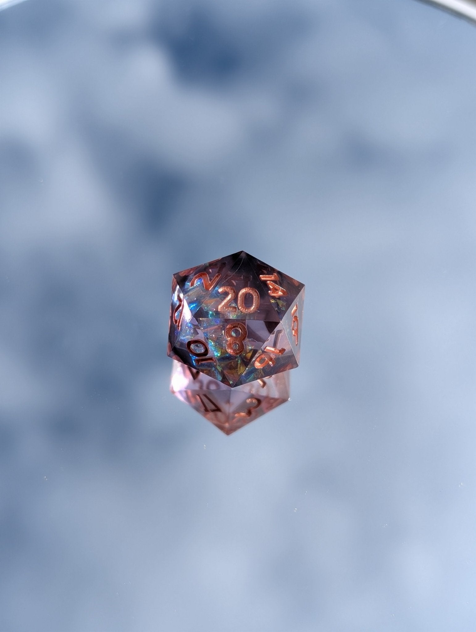 Witchlight Prism - 7 Piece Polyhedral Dice Set - EBONWOOD