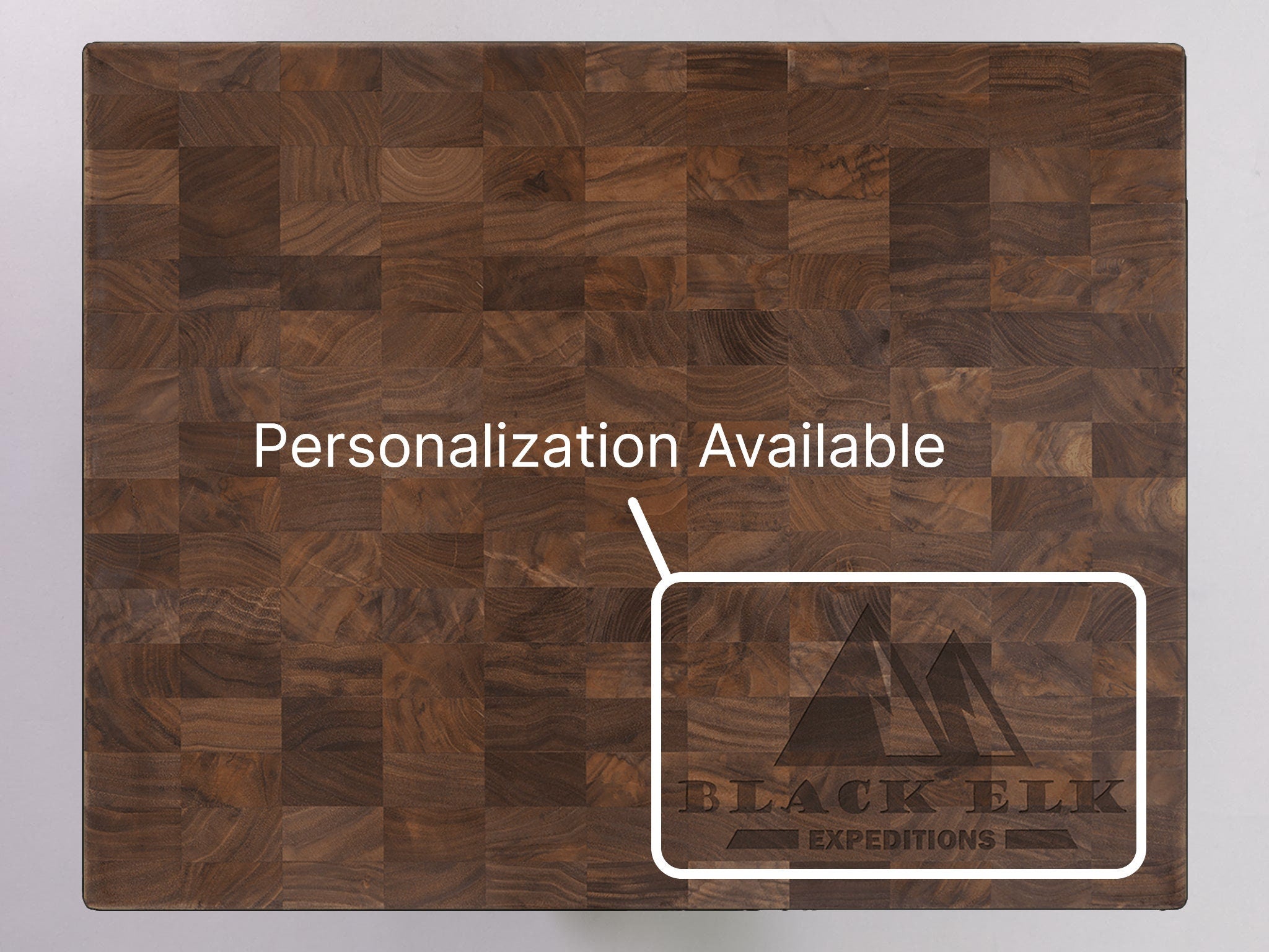 XL Walnut Endgrain Cutting Board, Wedding Gift, Anniversary Gift, Christmas Gift, USA Made, Personalization Available