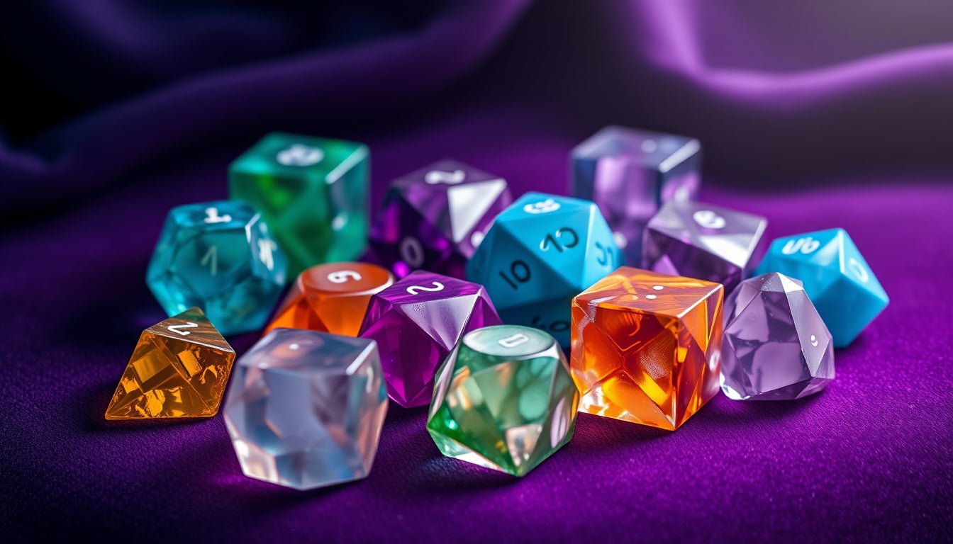 Are Gemstone Dice Balanced? Discover the Truth Behind Their Dice-Rolling Accuracy! - EBONWOOD