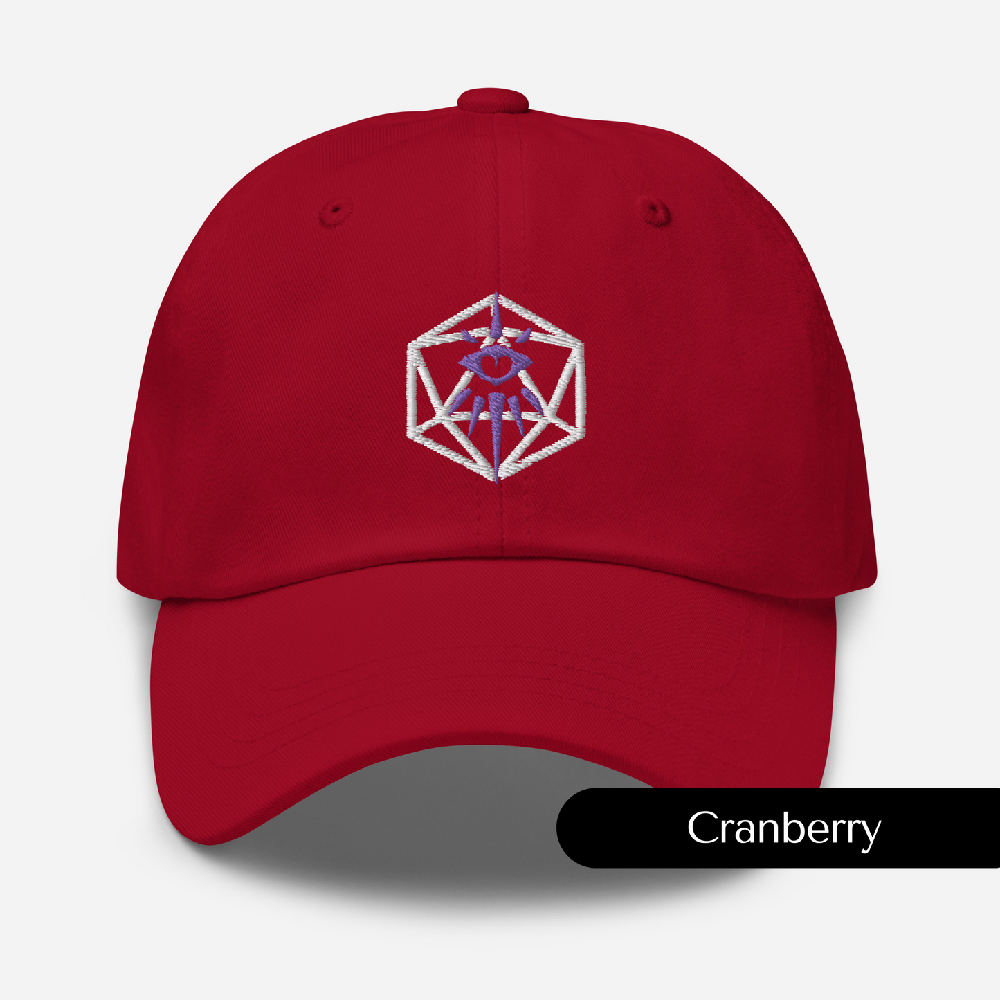 Warlock Dungeons and Dragons Embroidered Hat