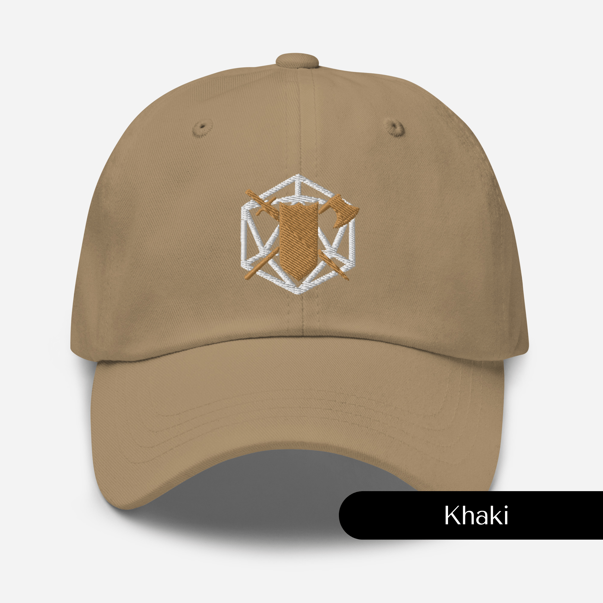 Fighter Dungeons and Dragons Embroidered Hat