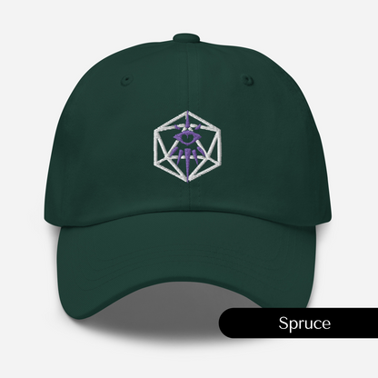 Warlock Dungeons and Dragons Embroidered Hat