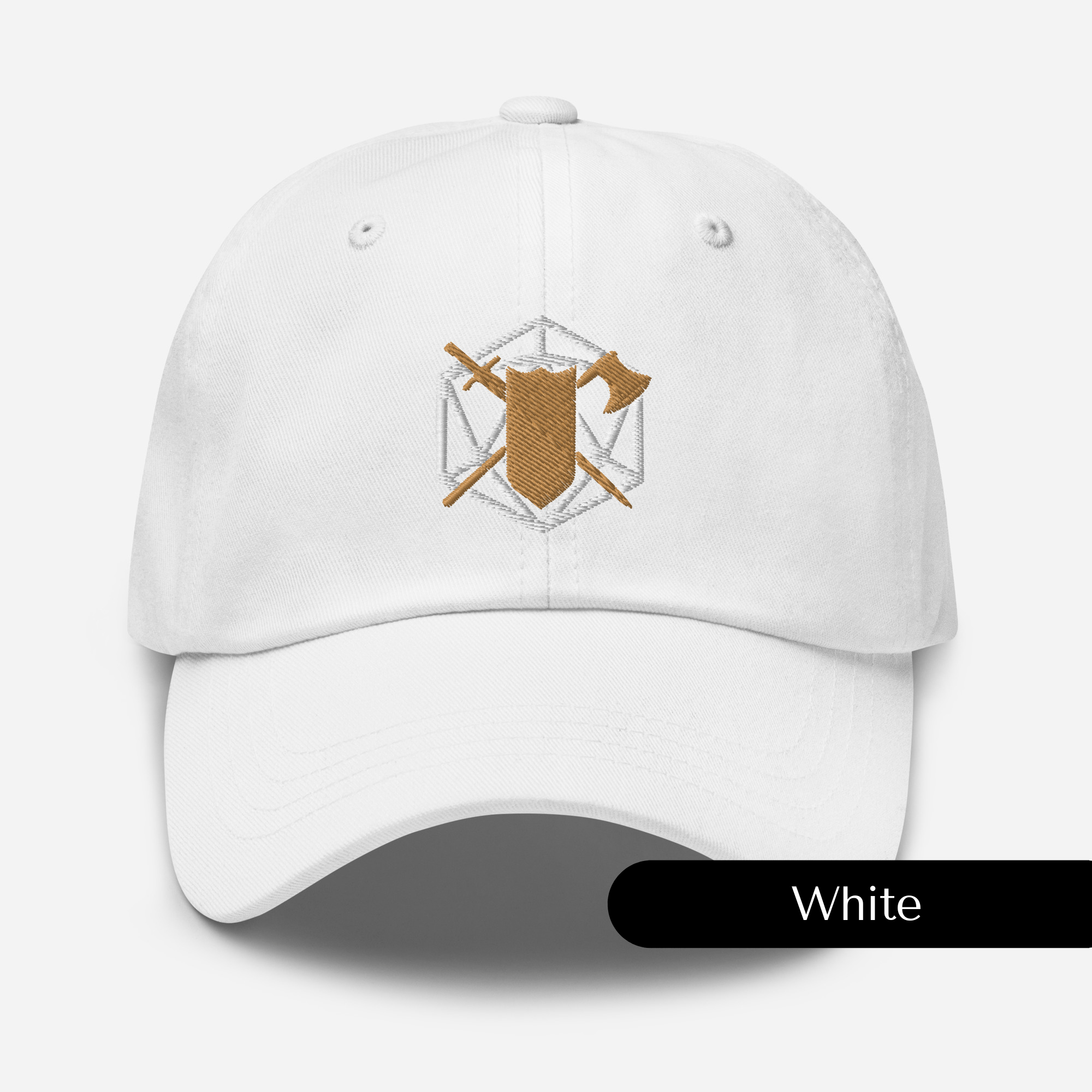 Fighter Dungeons and Dragons Embroidered Hat