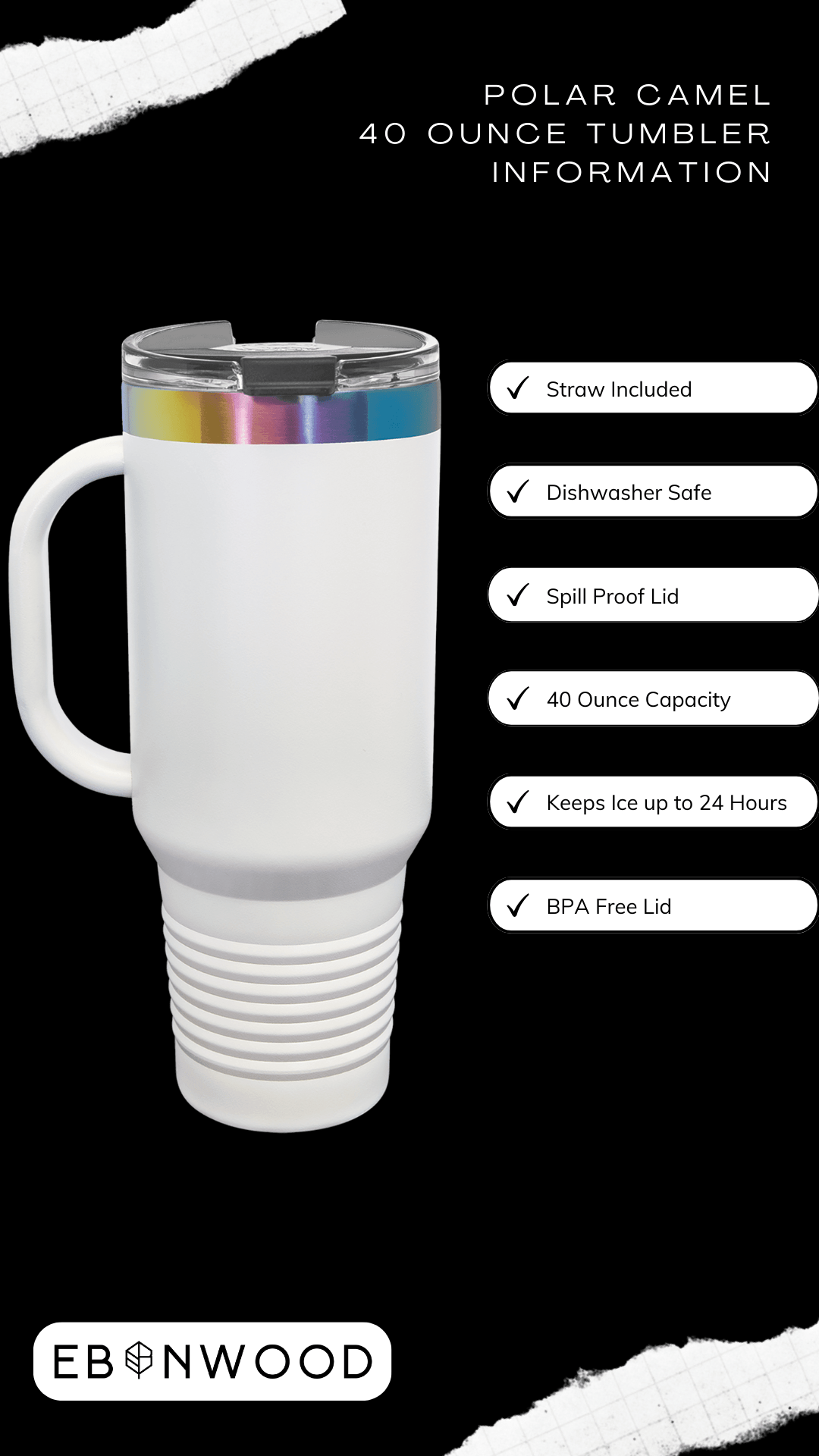Dungeons & Dragons Inspired Peroidic Table Tumbler - 40oz Stainless Steel With Prismatic Engraving Travel Mug
