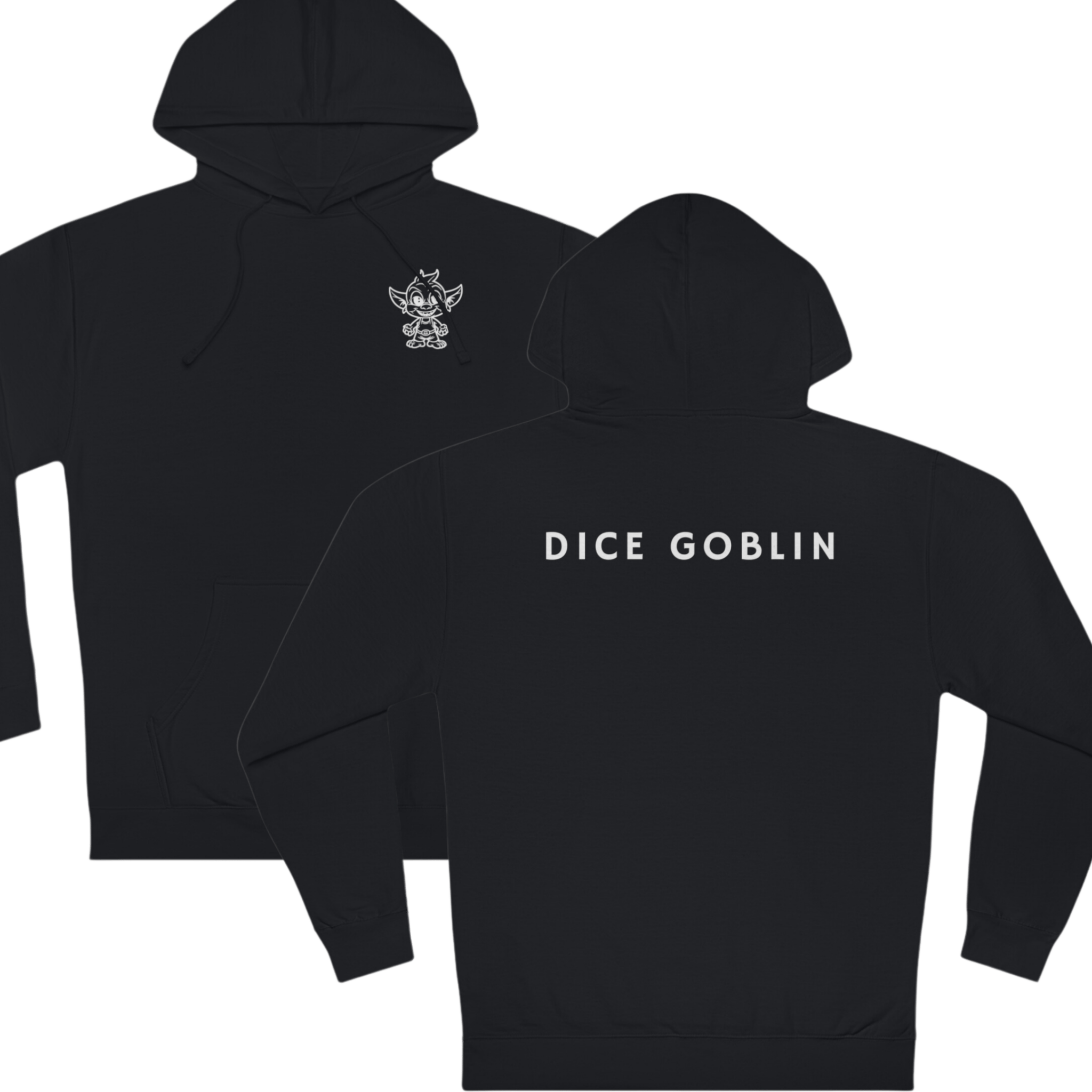 Dice Goblin - Hand Screen Printed Hoodie