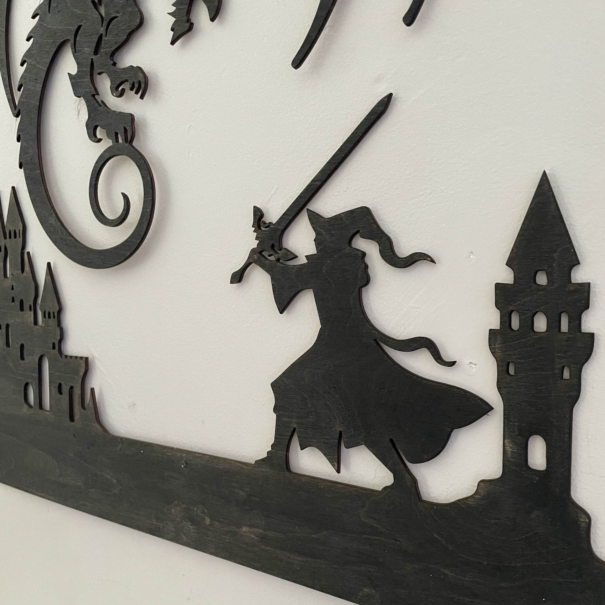 Wizard's War Dungeons and Dragons Wall Decor