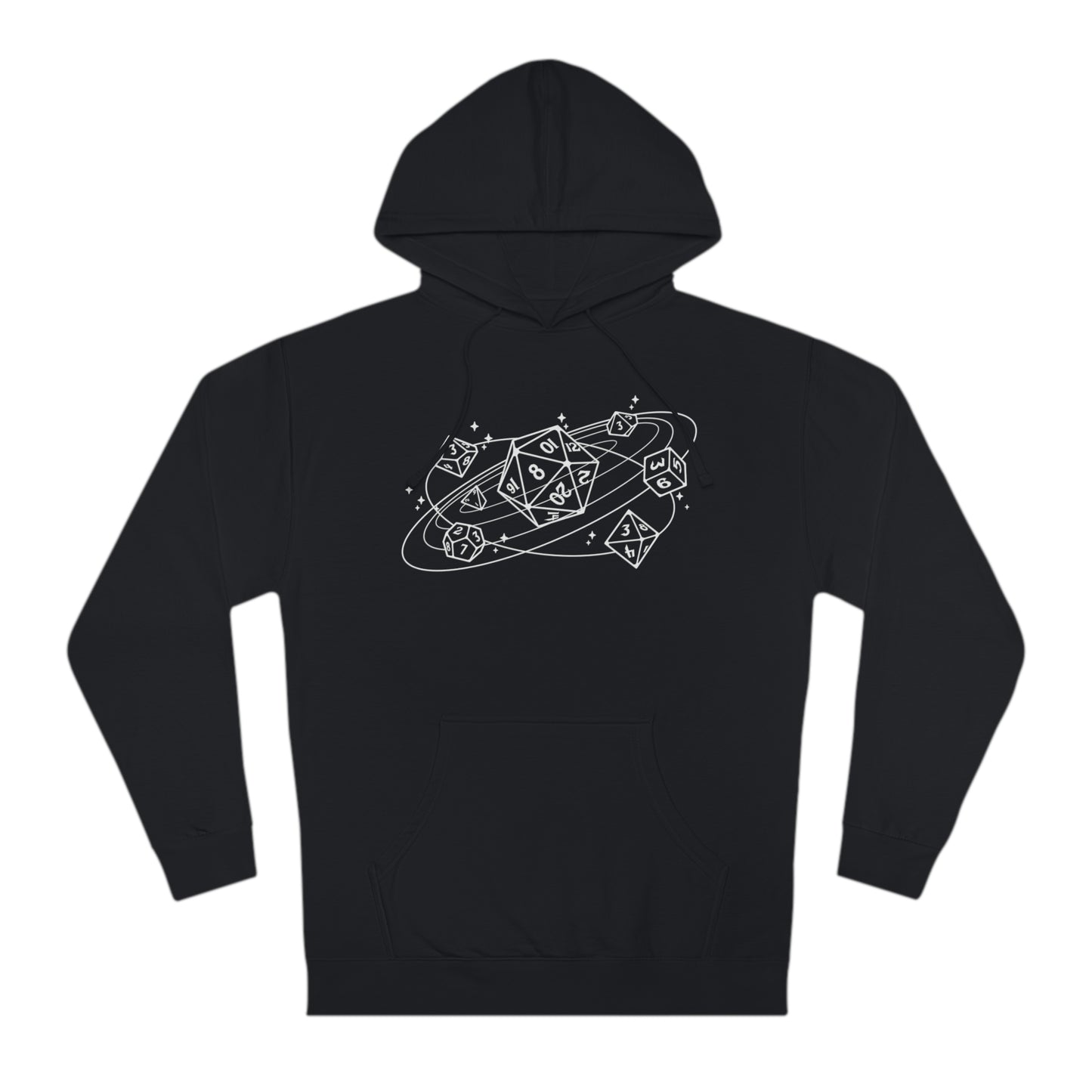 Interstellar Dice - Hand Screen Printed Hoodie