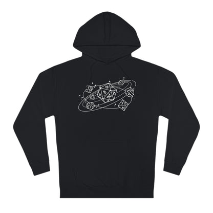 Interstellar Dice - Hand Screen Printed Hoodie