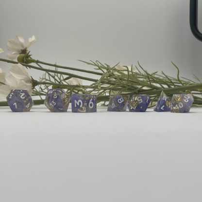 Feyspark Fortune - 7 Piece Luxury D&D Dice Set