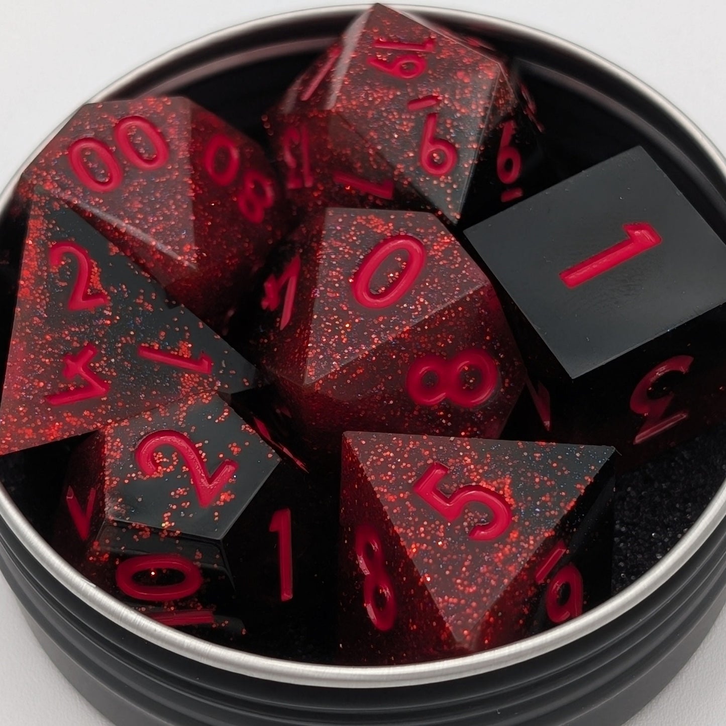 Darkflare 7-Piece Polyhedral Dice Set