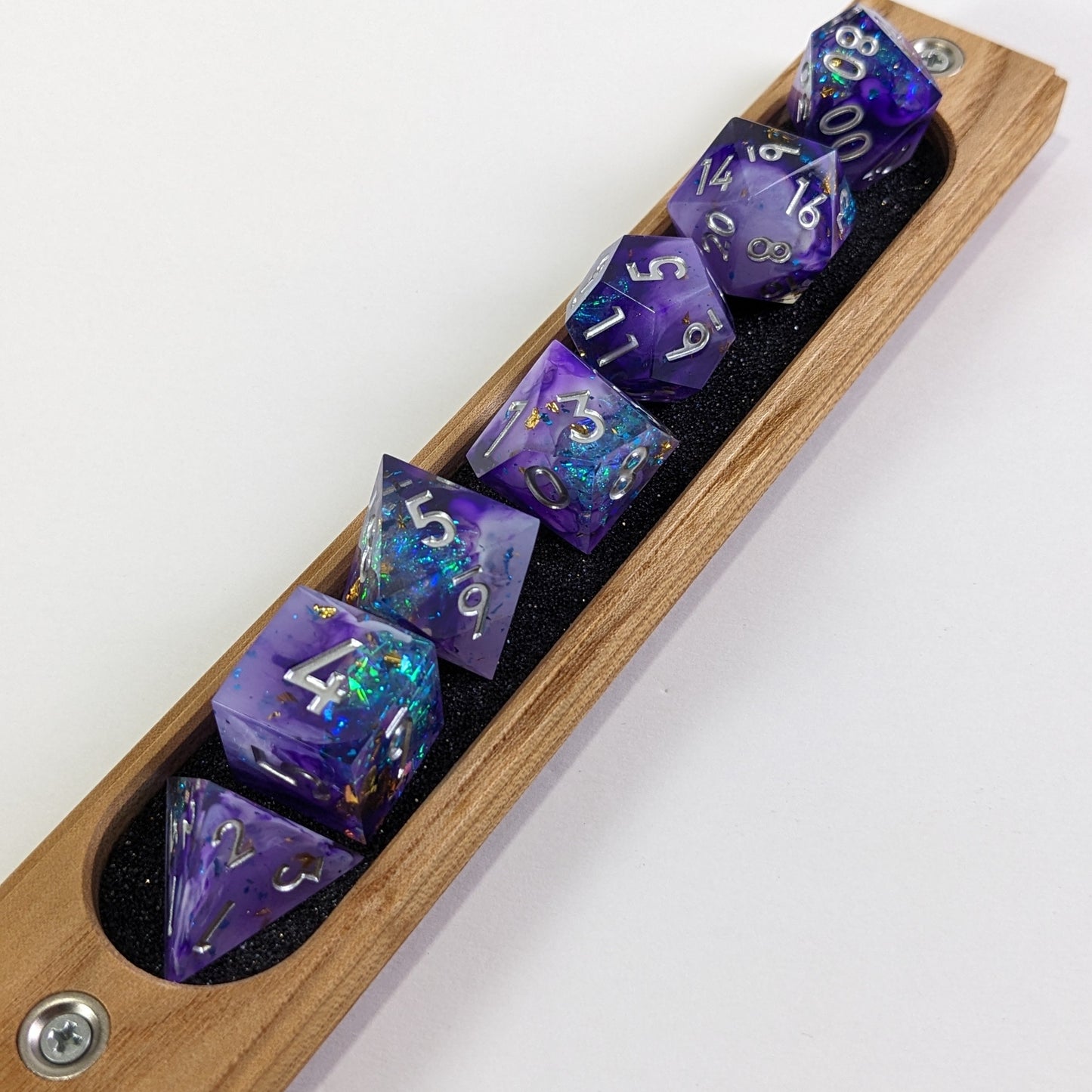 Astral Lavenderite 7-Piece Polyhedral Dice Set