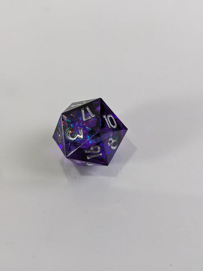 Mystic Nebula - 7 Piece Luxury D&D Dice Set
