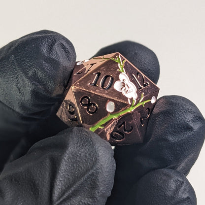 Enchantara - 7 Piece Luxury Metal D&D Dice Set