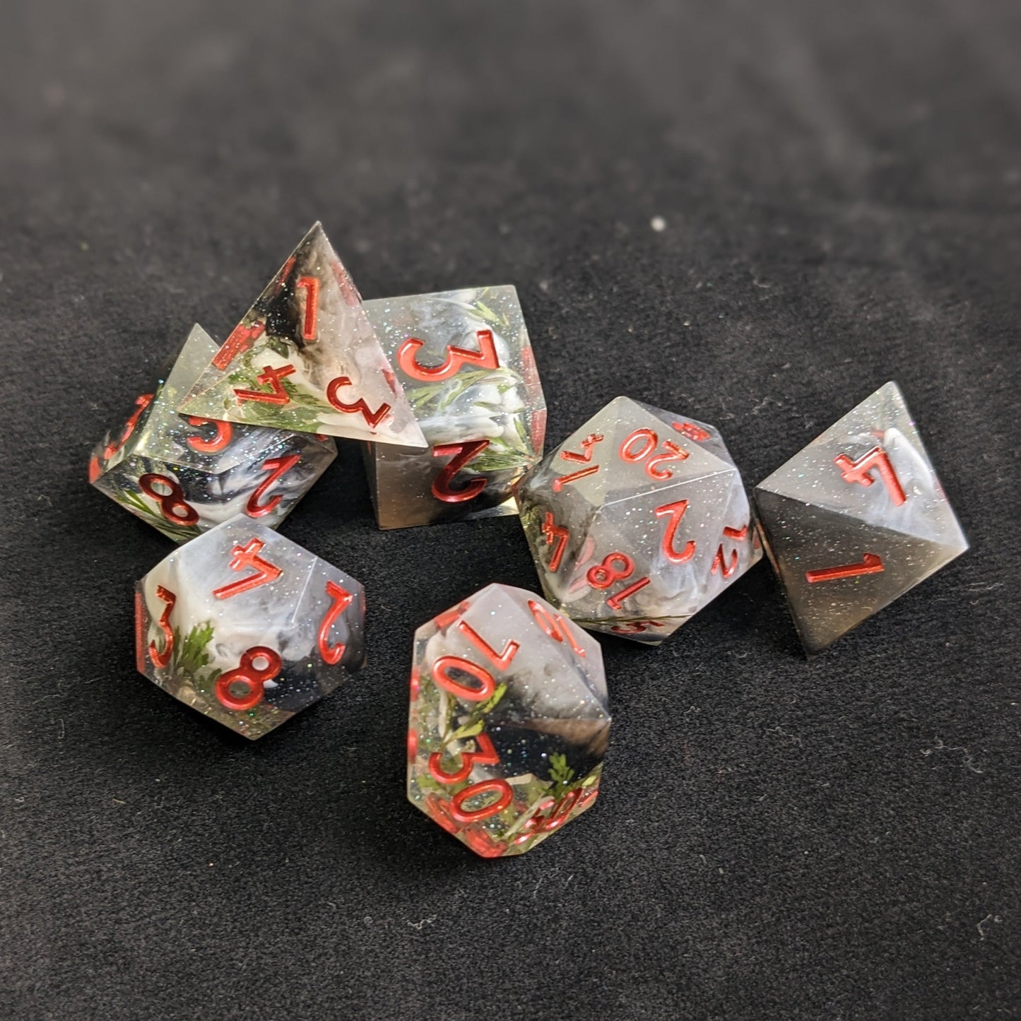 Eldertree - 7 Piece Luxury D&D Dice Set