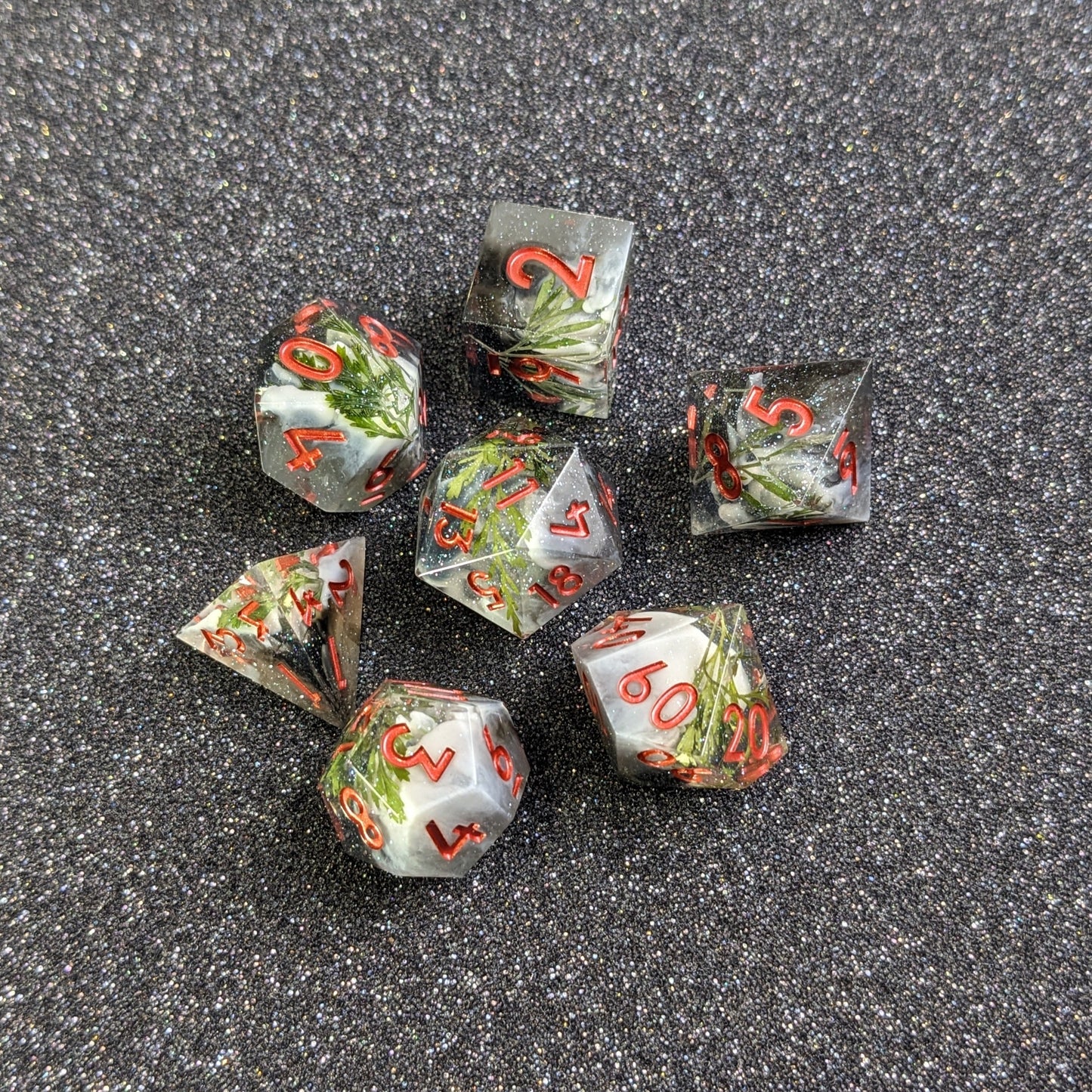 Eldertree - 7 Piece Luxury D&D Dice Set