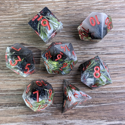 Eldertree - 7 Piece Luxury D&D Dice Set