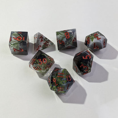 Eldertree - 7 Piece Luxury D&D Dice Set