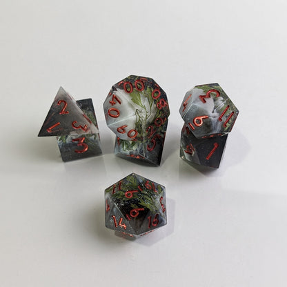 Eldertree - 7 Piece Luxury D&D Dice Set