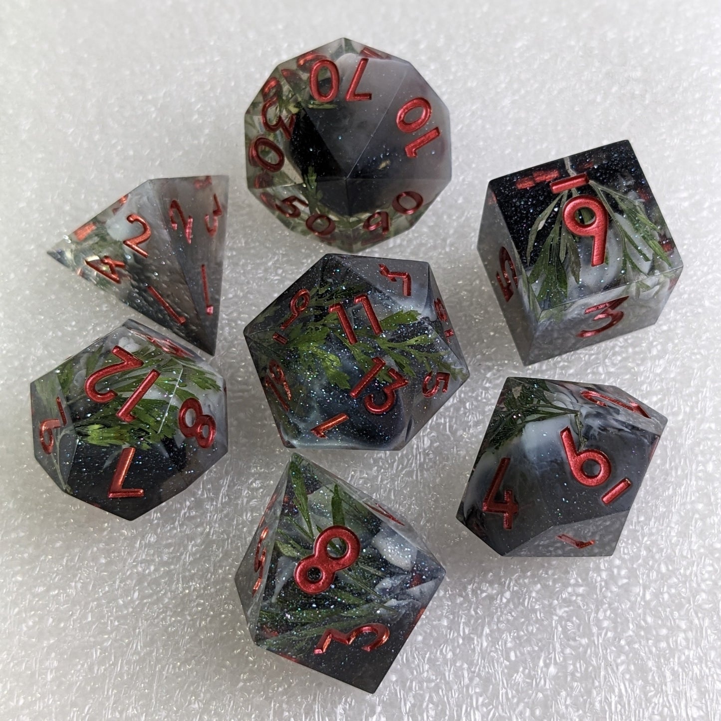 Eldertree - 7 Piece Luxury D&D Dice Set