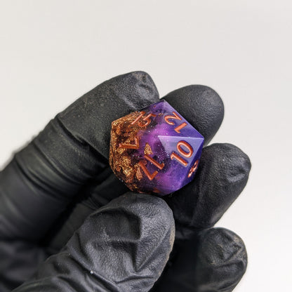 Gilded Regency - 7 Piece Luxury D&D Dice Set