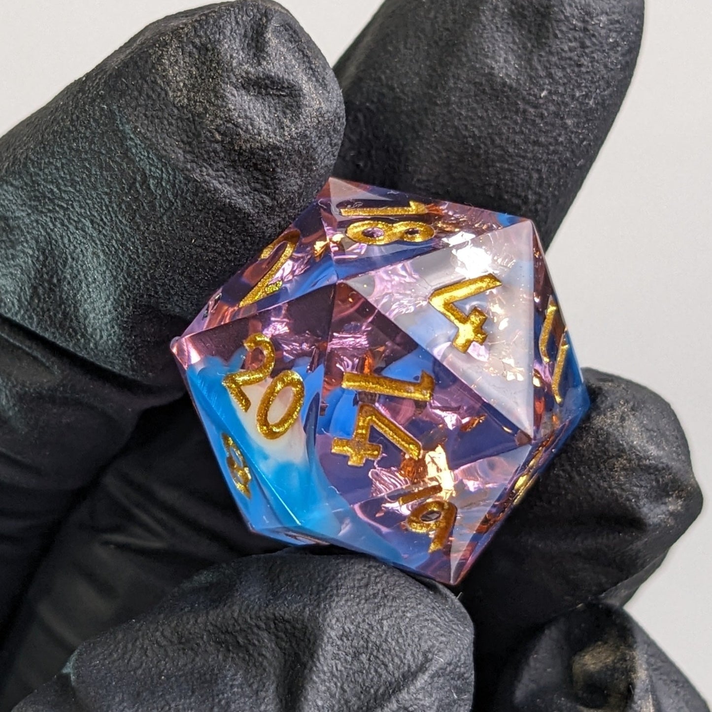 Ethereal Blush Prism - 7 Piece Luxury D&D Dice Set