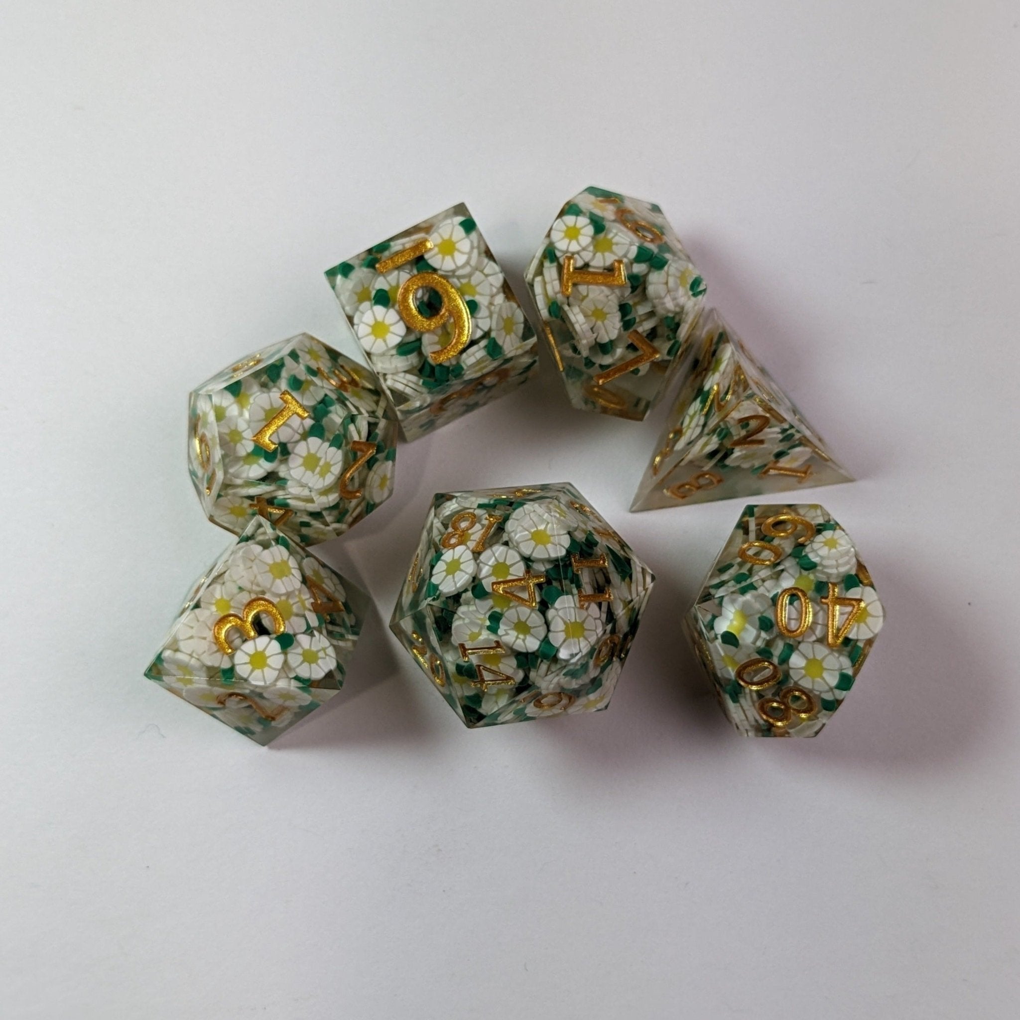 Solaris - 7 Piece Luxury D&D Dice Set