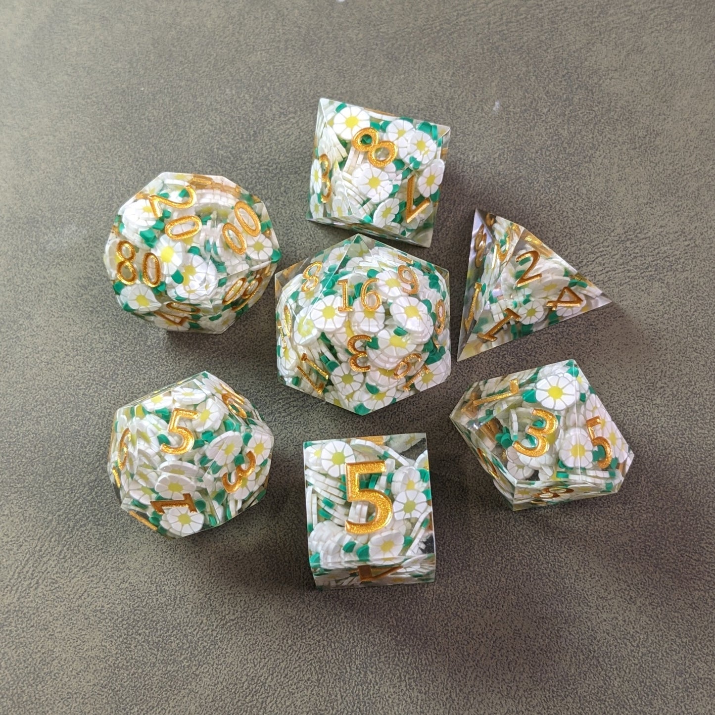 Solaris - 7 Piece Luxury D&D Dice Set