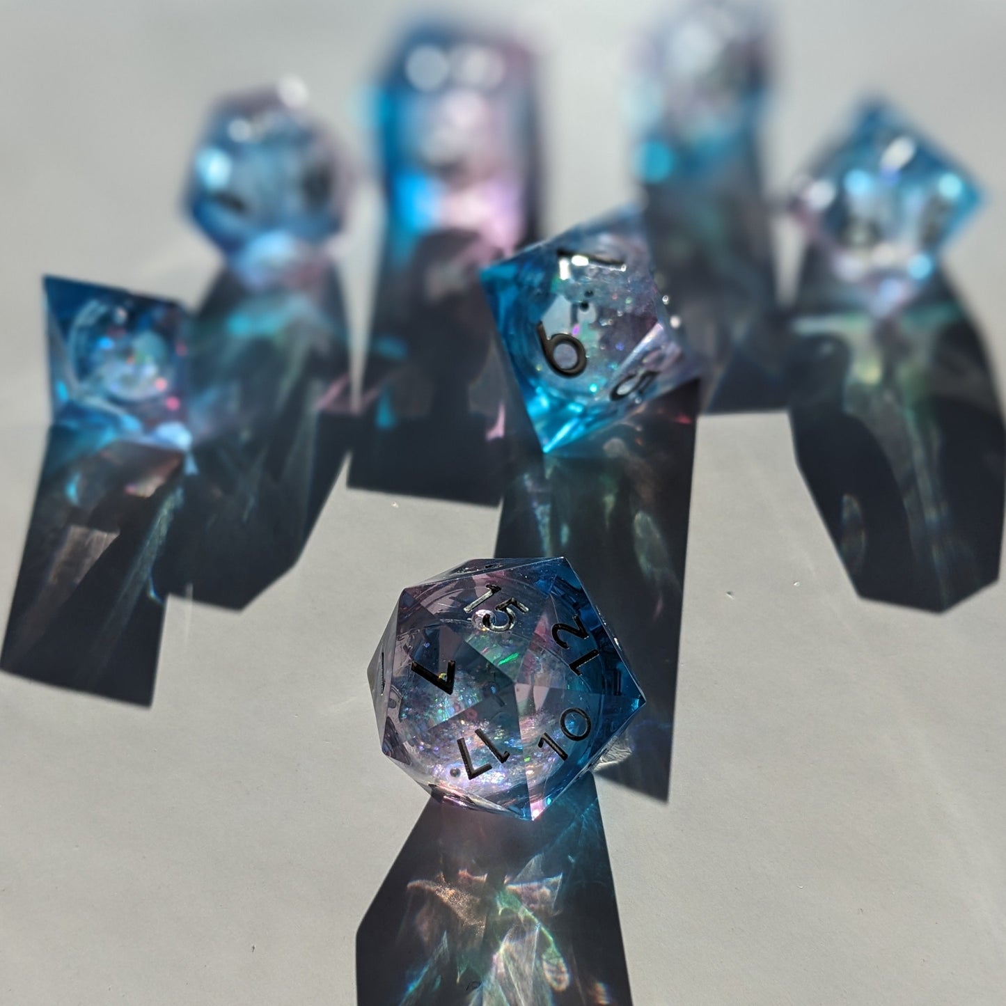 Pastel Prism - 7 Piece Luxury D&D Dice Set