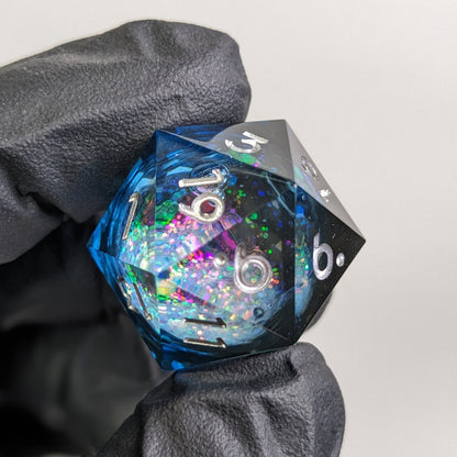 Midnight Stardust - 7 Piece Luxury D&D Dice Set