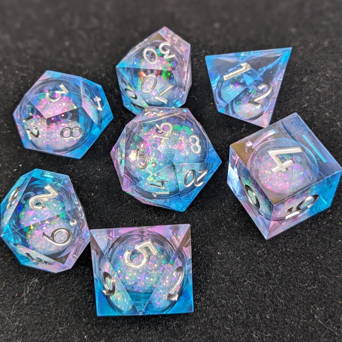 Pastel Prism - 7 Piece Luxury D&D Dice Set