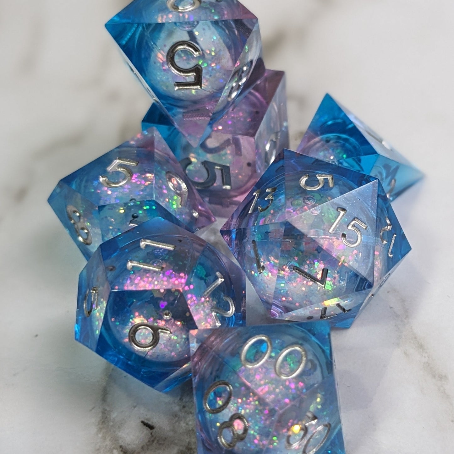 Pastel Prism - 7 Piece Luxury D&D Dice Set