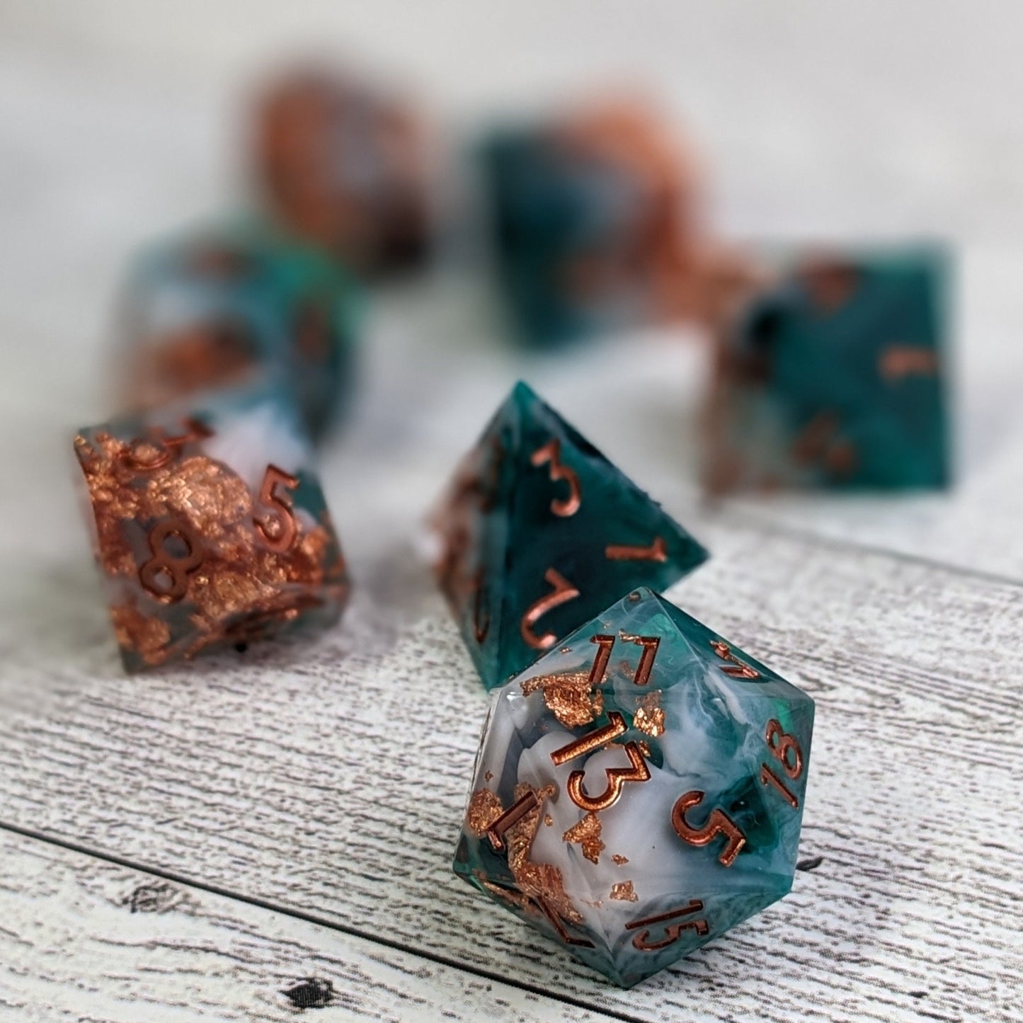 Seafarer's Bounty - Set of 7 Luxury D&D Dice Set